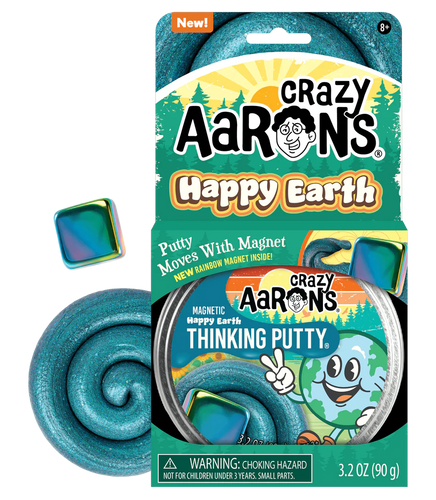 Magnetic Storms Happy Earth Thinking Putty