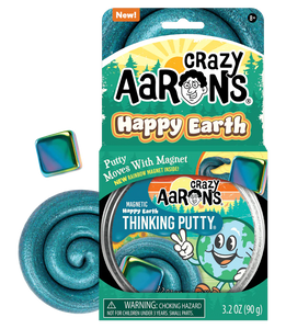 Magnetic Storms Happy Earth Thinking Putty