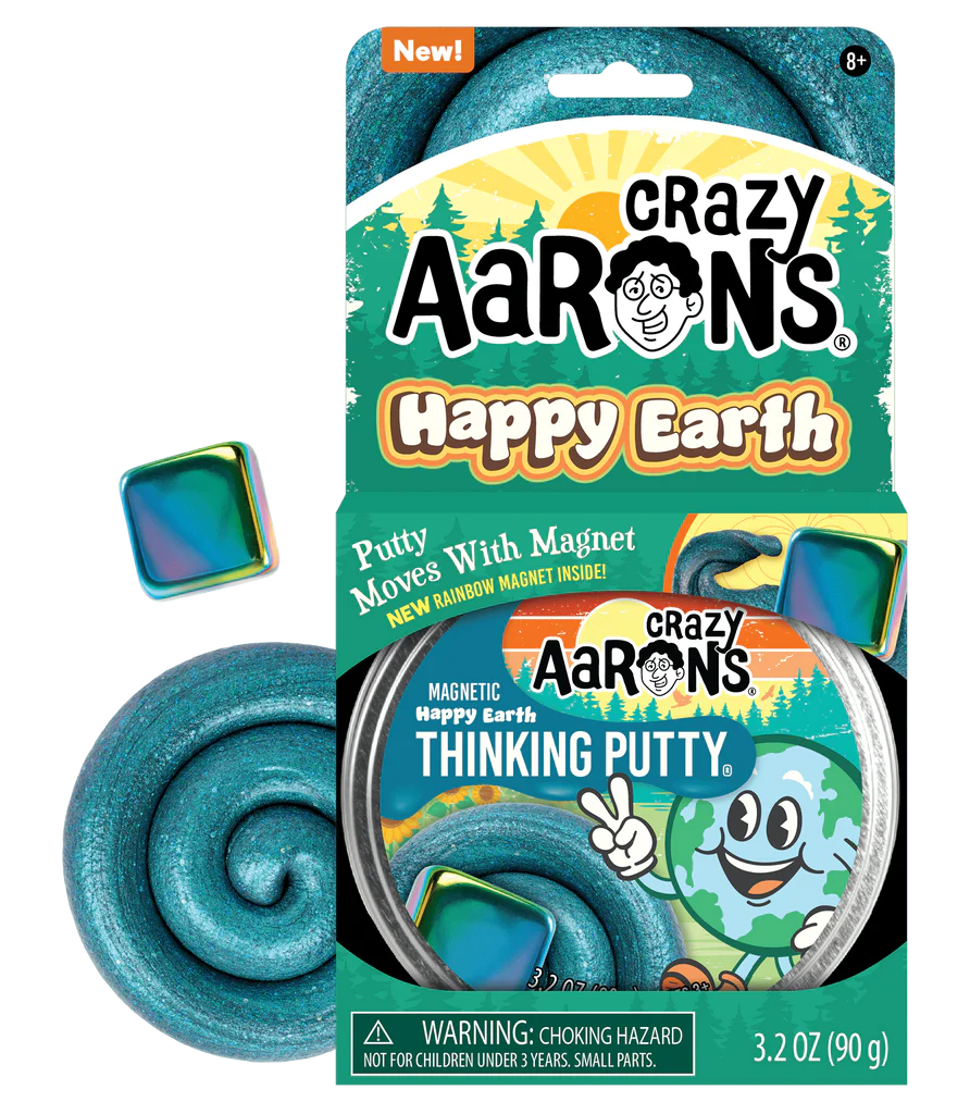 Magnetic Storms Happy Earth Thinking Putty