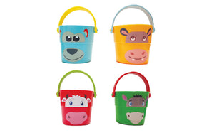 Funny Face Zoo Stacker Buckets