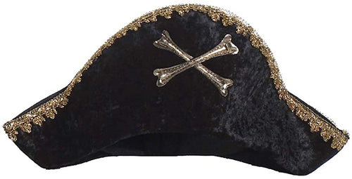 Captain Hook Hat Black