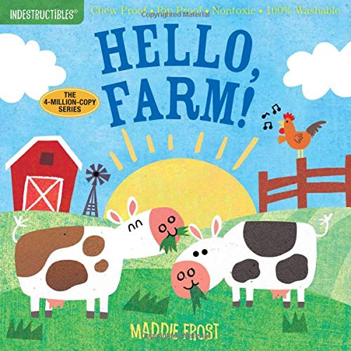 Hello Farm Indestructibles Book