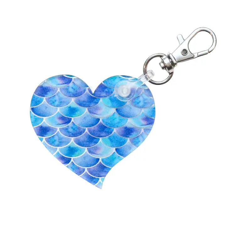 Heart Mermaid Keychain