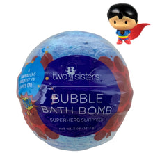 Load image into Gallery viewer, Superhero Surprise Bubble Bath Bomb