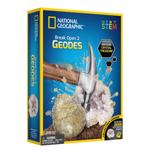 Load image into Gallery viewer, National Geographic Break Open 2 Geodes