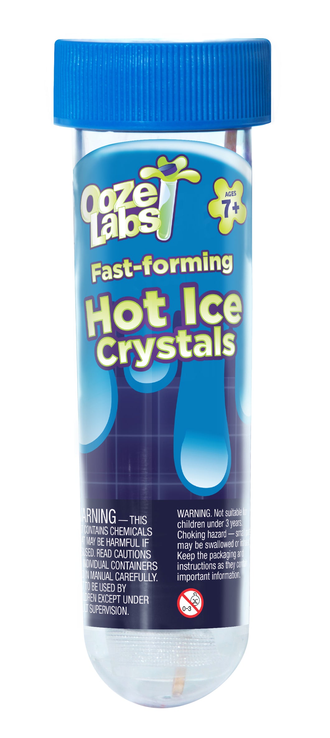 Hot Ice Crystals Ooze Tube