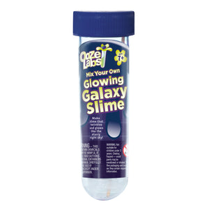 Glowing Galaxy Slime Ooze Tube