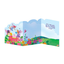 Load image into Gallery viewer, Fairy Garden Tri-Fold Card