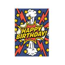 Load image into Gallery viewer, Superhero Happy Birthday Card