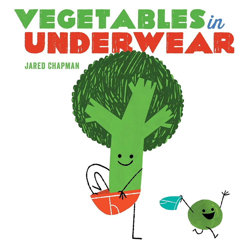 Vegetables In Underwear Board Book