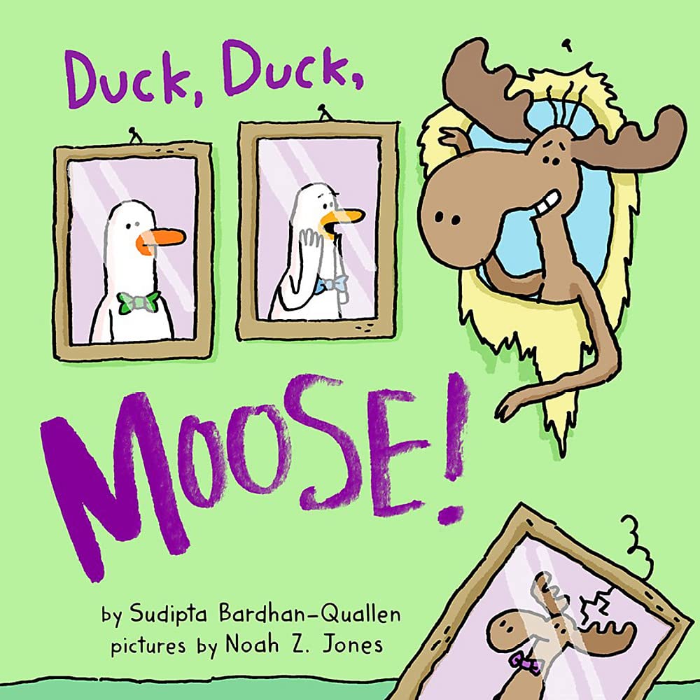 Duck, Duck, Moose! Board Book