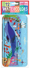 Load image into Gallery viewer, In The Sea 12 Watercolors Tin