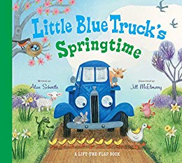 Little Blue Trucks Springtime Board Book