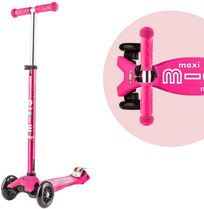 Pink Maxi Micro Kickboard Deluxe Scooter