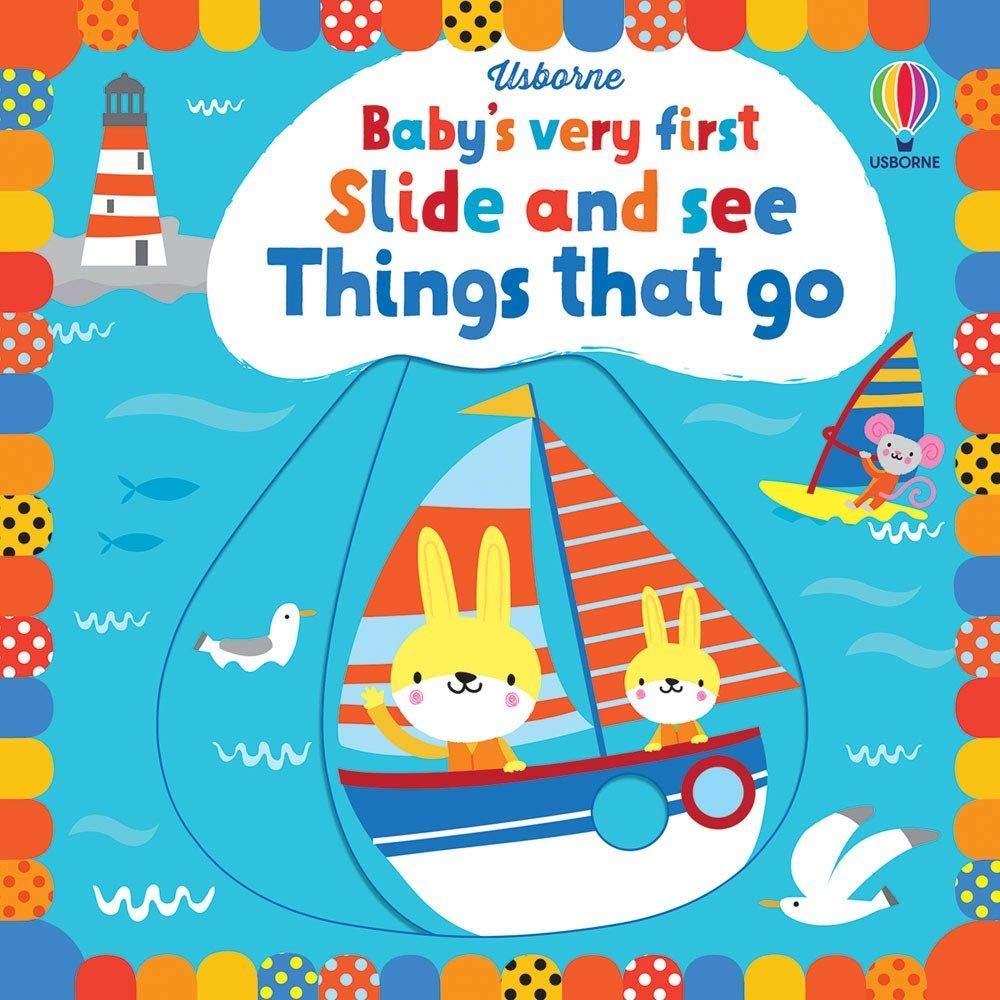 Baby's Very First Slide And See Things That Go Board Book