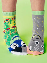 Load image into Gallery viewer, Peacock &amp; Elephant Socks