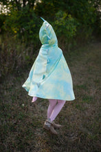 Load image into Gallery viewer, Rainbow Reversible Unicorn Dragon Cape Size 5/6