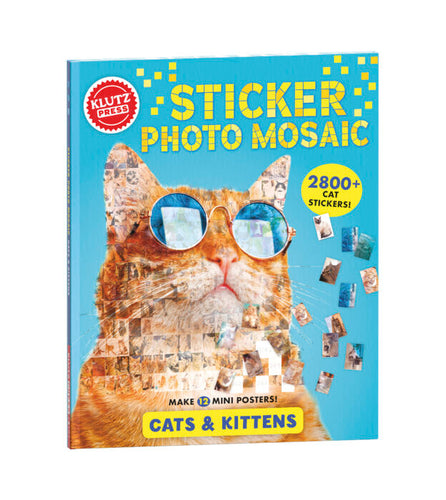 Sticker Photo Mosaic: Cats & Kittens