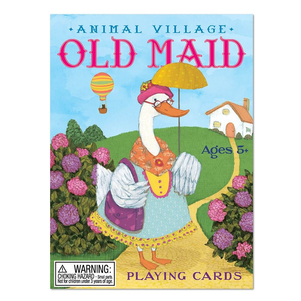 Old Maid Animal Village Playing Cards