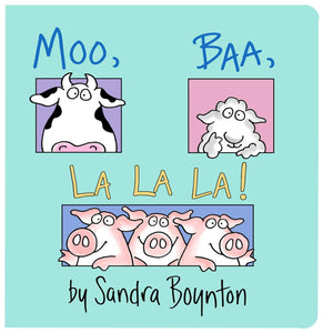 Moo, Baa, La La La Board Book