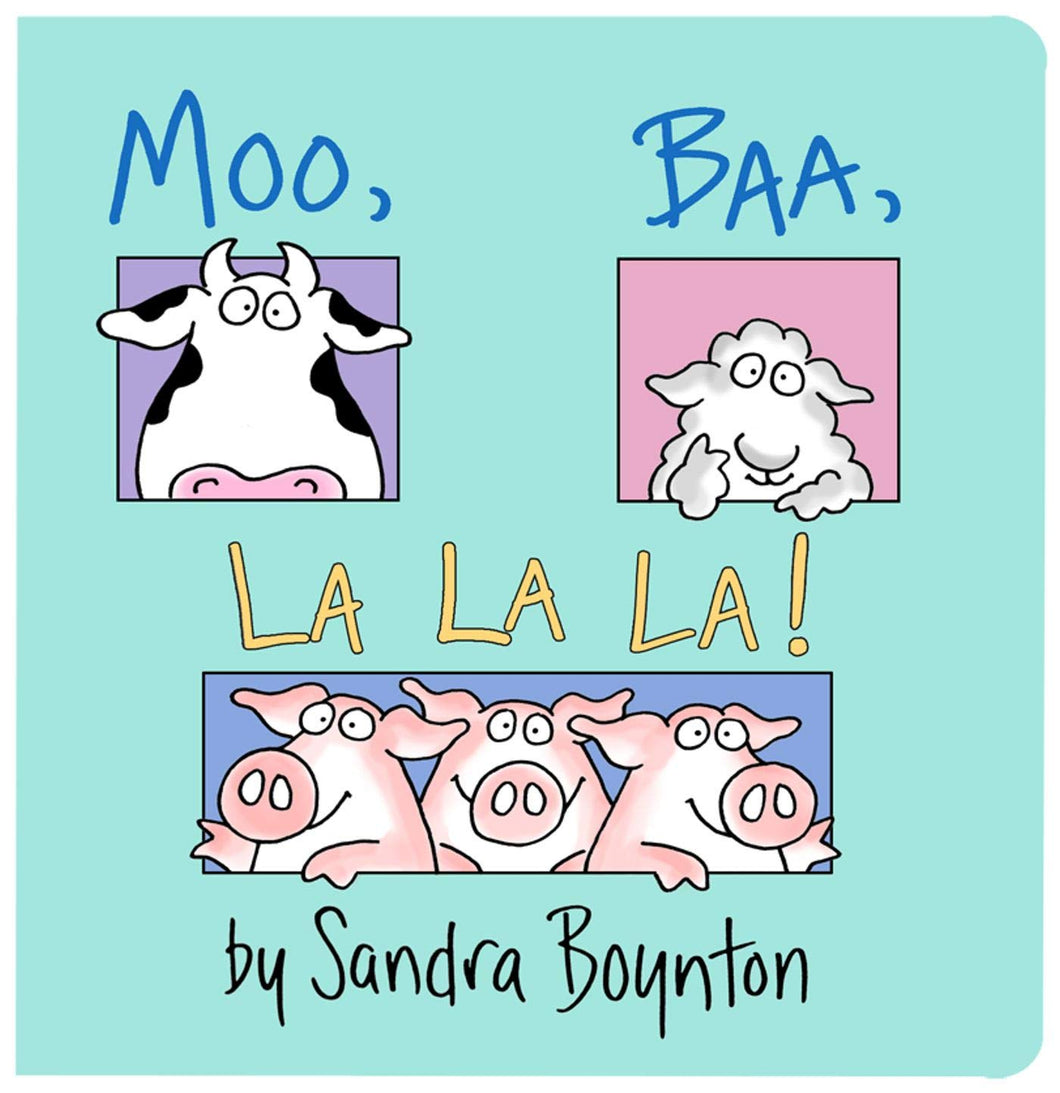 Moo, Baa, La La La Board Book