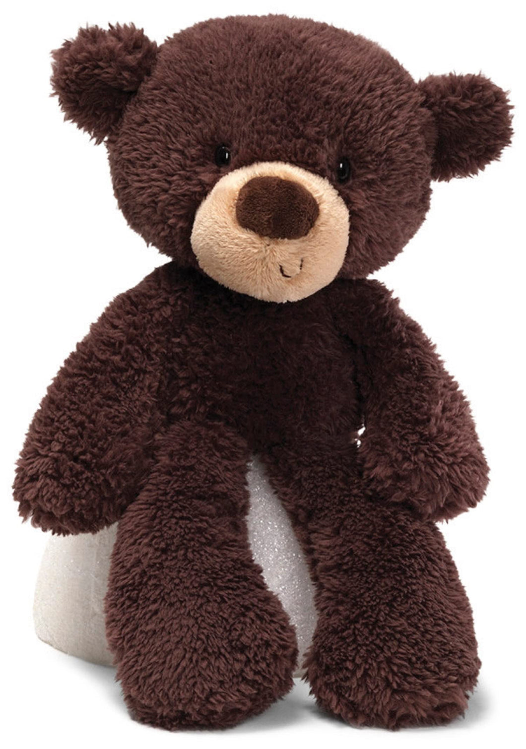 Fuzzy Dark Brown Bear
