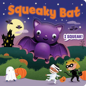 Squeaky Bat Board Book