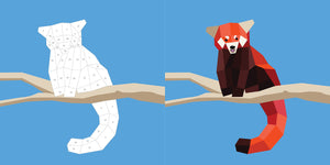Zoo Animals Paint By Sticker Kids