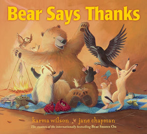 Bear Says Thanks Book
