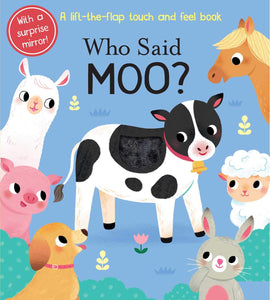 Who Said Moo? Board Book