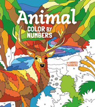 Load image into Gallery viewer, Animal Color By Numbers