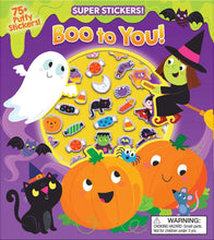 Load image into Gallery viewer, Boo To You! Halloween Super Stickers