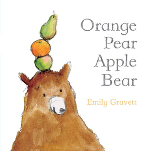 Orange Pear Apple Bear Board Book