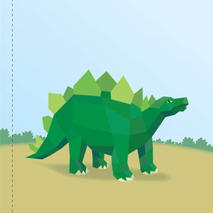 Dinosaurs Paint By Sticker Kids
