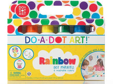 Load image into Gallery viewer, Do A Dot Art 6 Pack Rainbow Markers