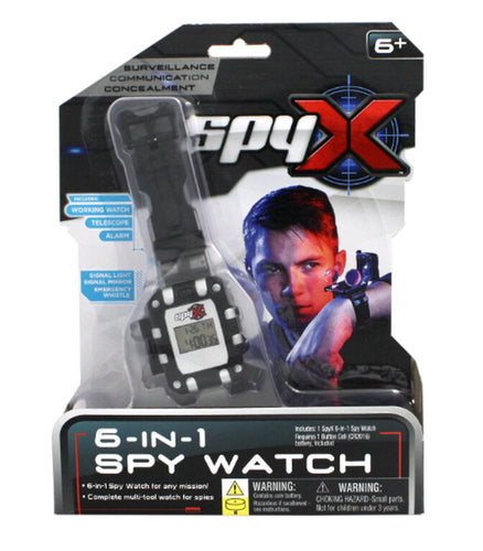 SpyX 6-In-1 Spy Watch
