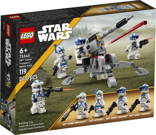 Star Wars 501st Clone Troopers Battle Pack