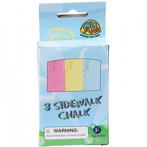 Sidewalk Chalk 3 Pack