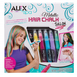 Metallic Hair Chalk Salon