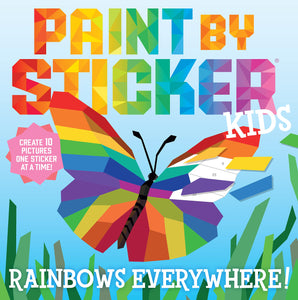 Rainbows Everywhere Paint By Sticker Kids