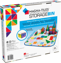 Load image into Gallery viewer, Magnatiles Storage Bin &amp; Interactive Play-Mat