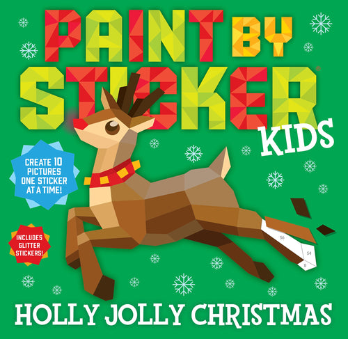 Holly Jolly Christmas Paint By Sticker Kids