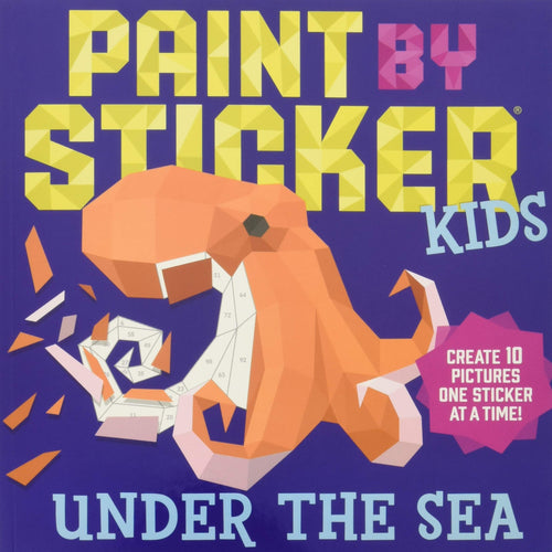 Under The Sea Paint By Sticker Kids