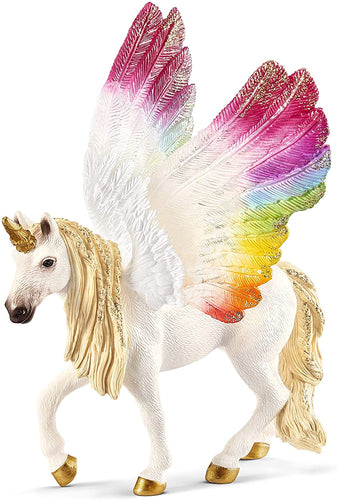 Rainbow Unicorn Winged