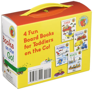 Richard Scarry's Books On The Go Box  board Book Set