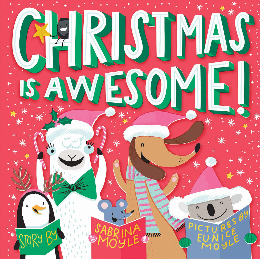 Christmas Is Awesome Board Book