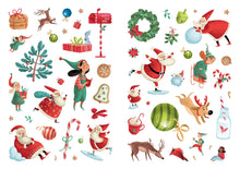 Load image into Gallery viewer, Holiday Celebration Sticker Book