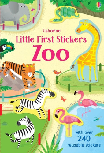 Little First Stickers Zoo Book