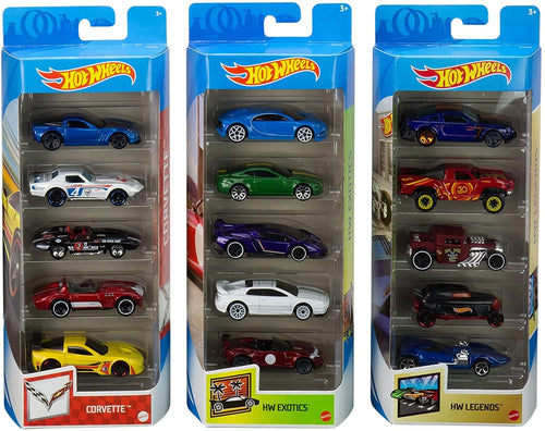 Hot Wheels 5 Car Gift Pack