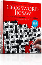 Load image into Gallery viewer, Crossword Jigsaw Puzzle 550 Pieces